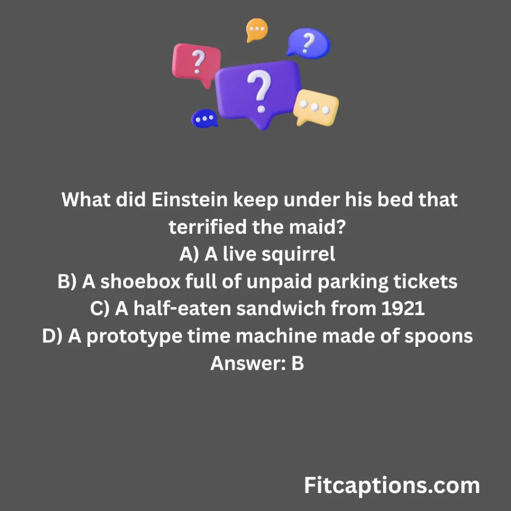 "Albert Einstein Quiz Questions with Answers"
