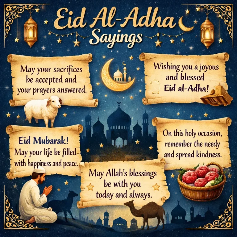 "Eid Al Adha Sayings "
