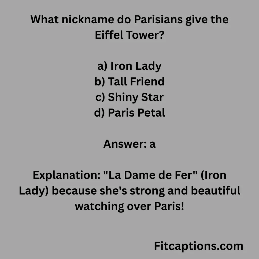 123+ Eiffel Tower Quiz Questions and Answers for Every History Lover (2026) "Eiffel Tower Quiz Questions and Answers"