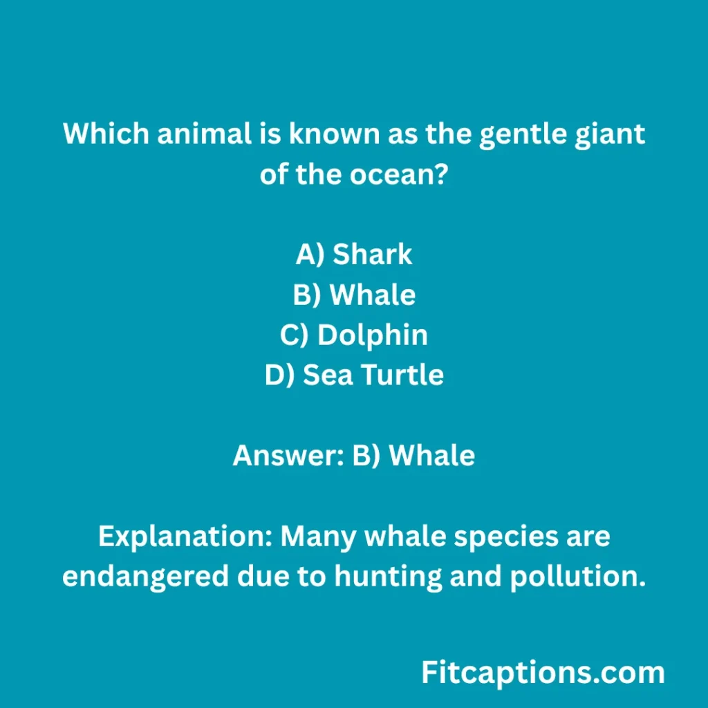 123+ Endangered Animals Quiz Questions with Answers to Test Your Wildlife Knowledge (2026) "Endangered Animals Quiz Questions with Answers"