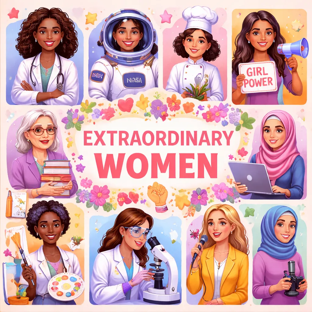 'Extra Ordinary Women Quiz Questions and Answers"