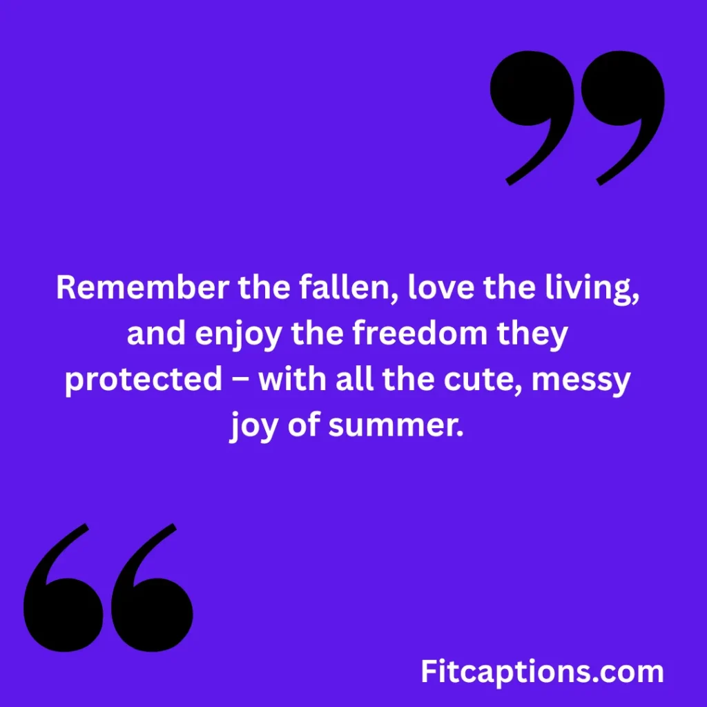 "Memorial Day Quotes Sayings"