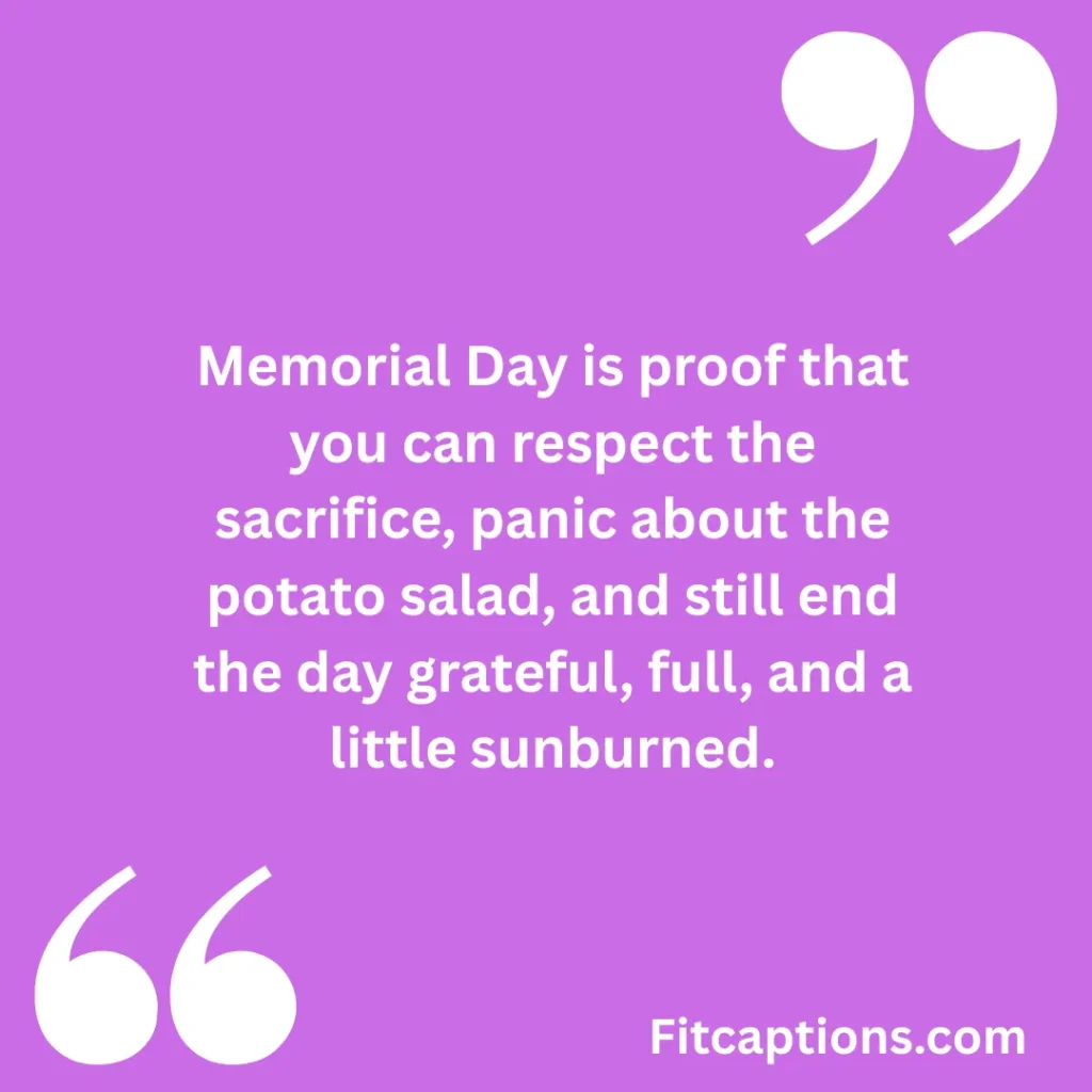 "Funny Memorial Day Quotes"