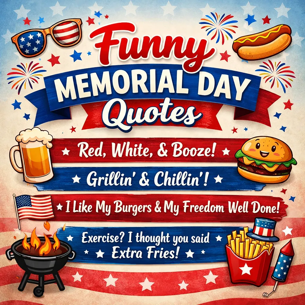 "Funny Memorial Day Quotes"