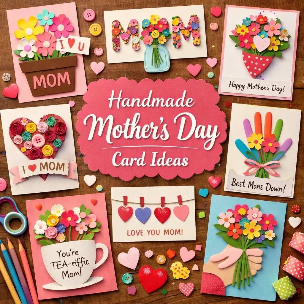 "Handmade Mother’s Day Card Ideas"