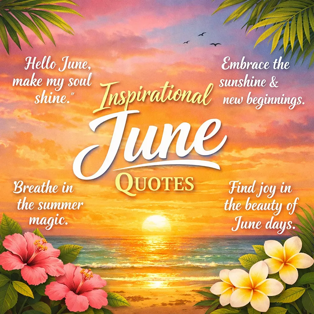 "Inspirational June Quotes"