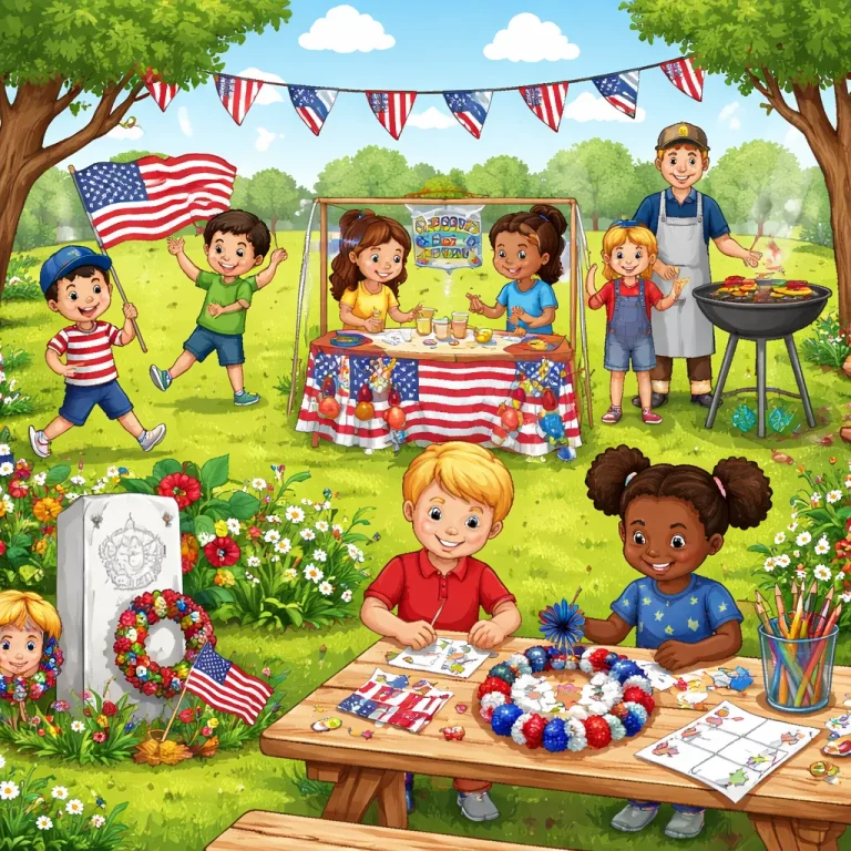 "Memorial Day Activities for Kids"