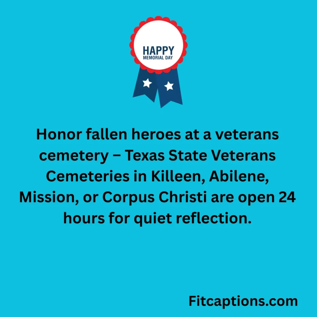 ""Memorial Day Activities in Texas""