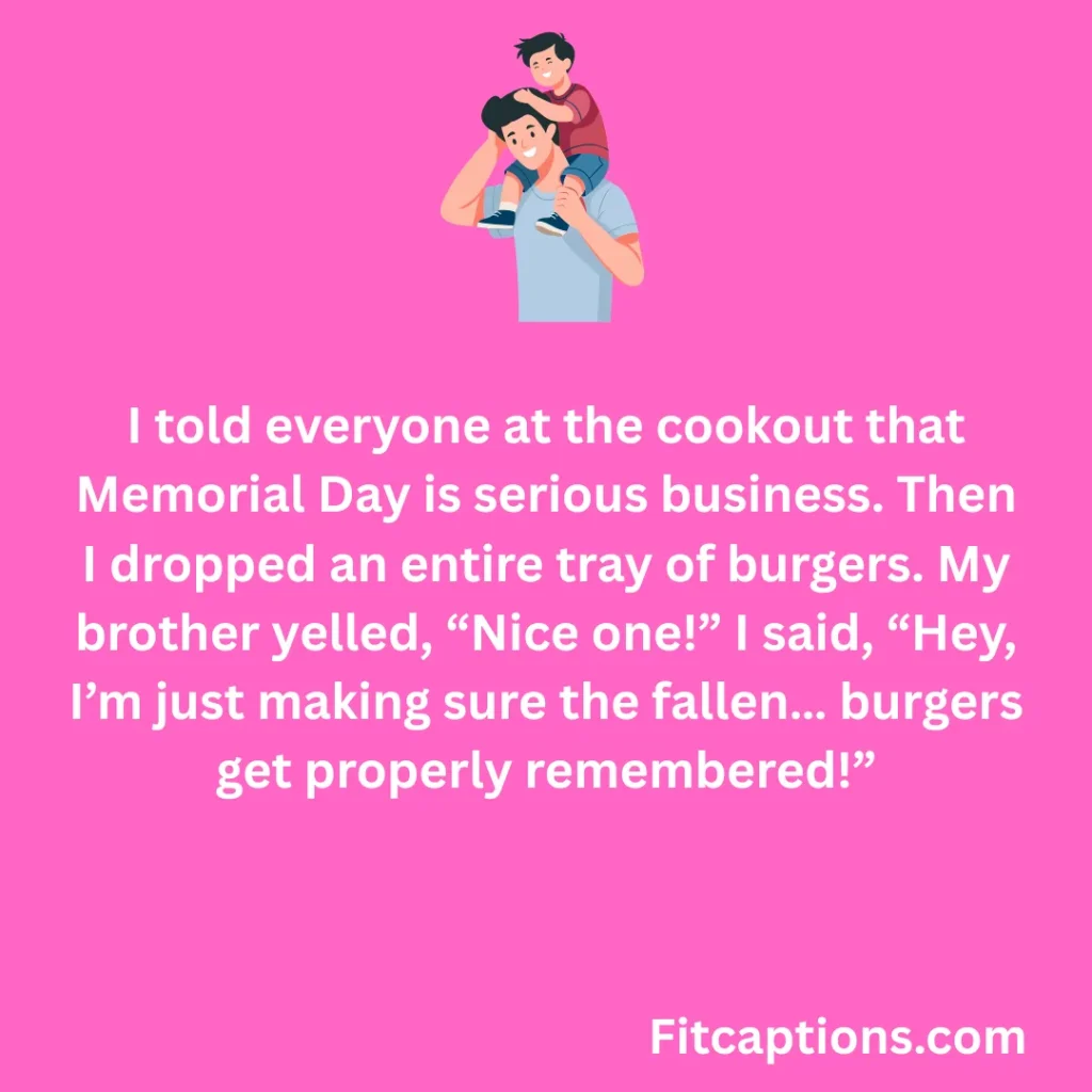 "Memorial Day Dad Jokes"