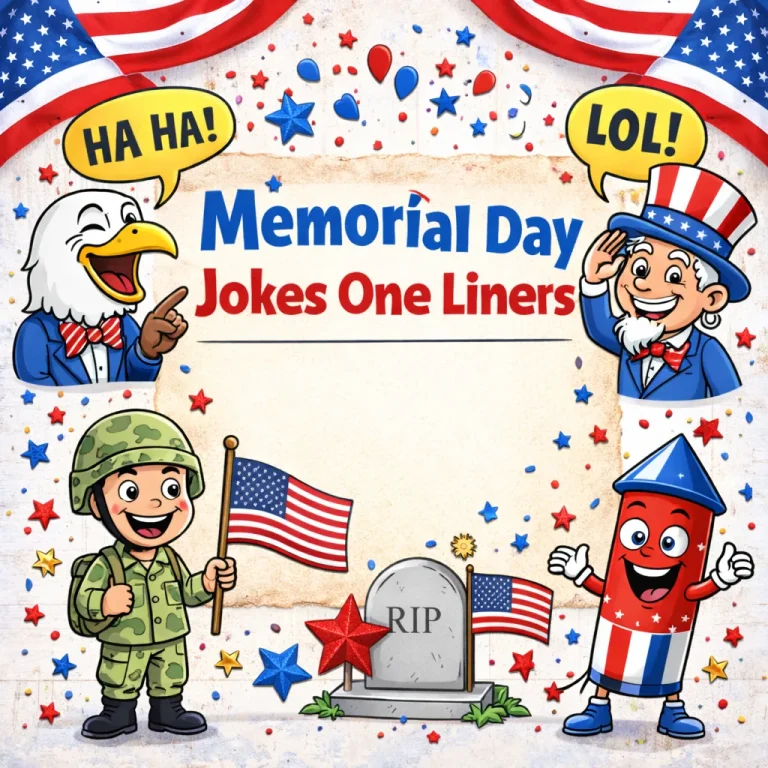 "Memorial Day Jokes One Liners"