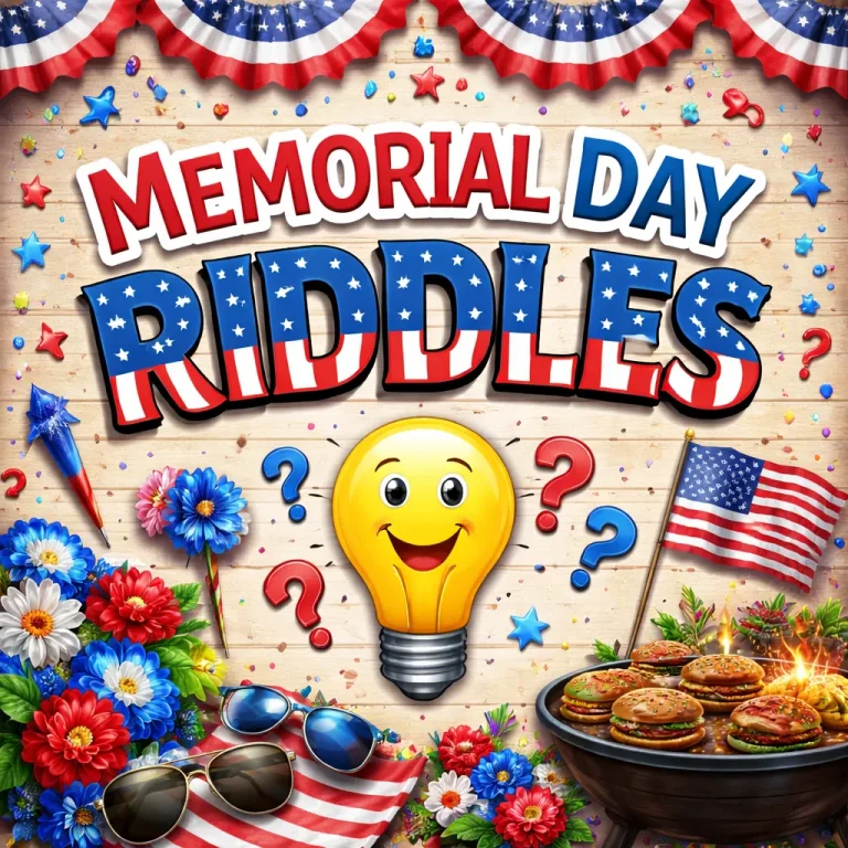 "Memorial Day Riddles"