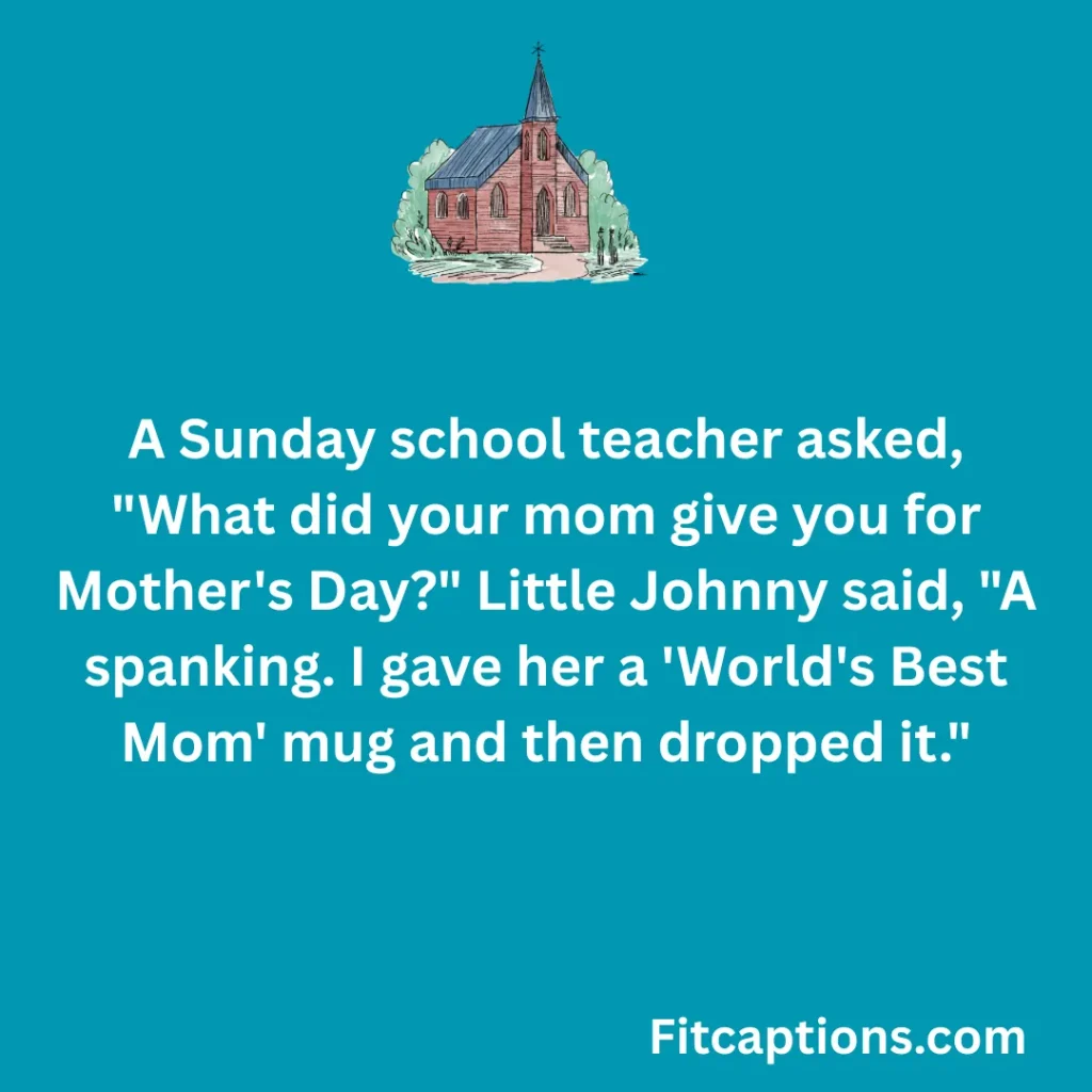 "Mother’s Day Jokes For Church"