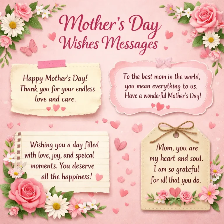 "Mother’s Day Wishes Messages"