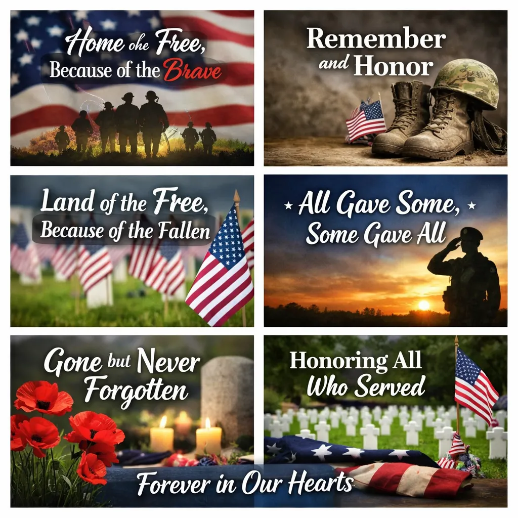 "Short Memorial Day Quotes"
