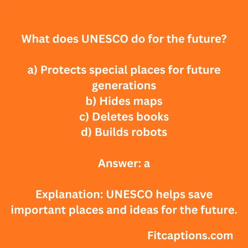 "UNESCO Trivia Questions And Answers"
