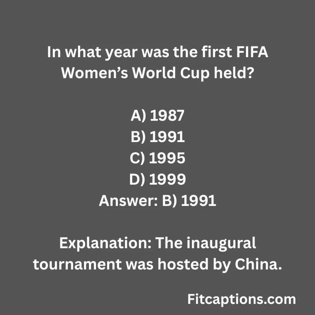 123+ Women’s World Cup Quiz Questions And Answers to Test Your Football Knowledge (2026) "Women's World Cup Quiz Questions And Answers "