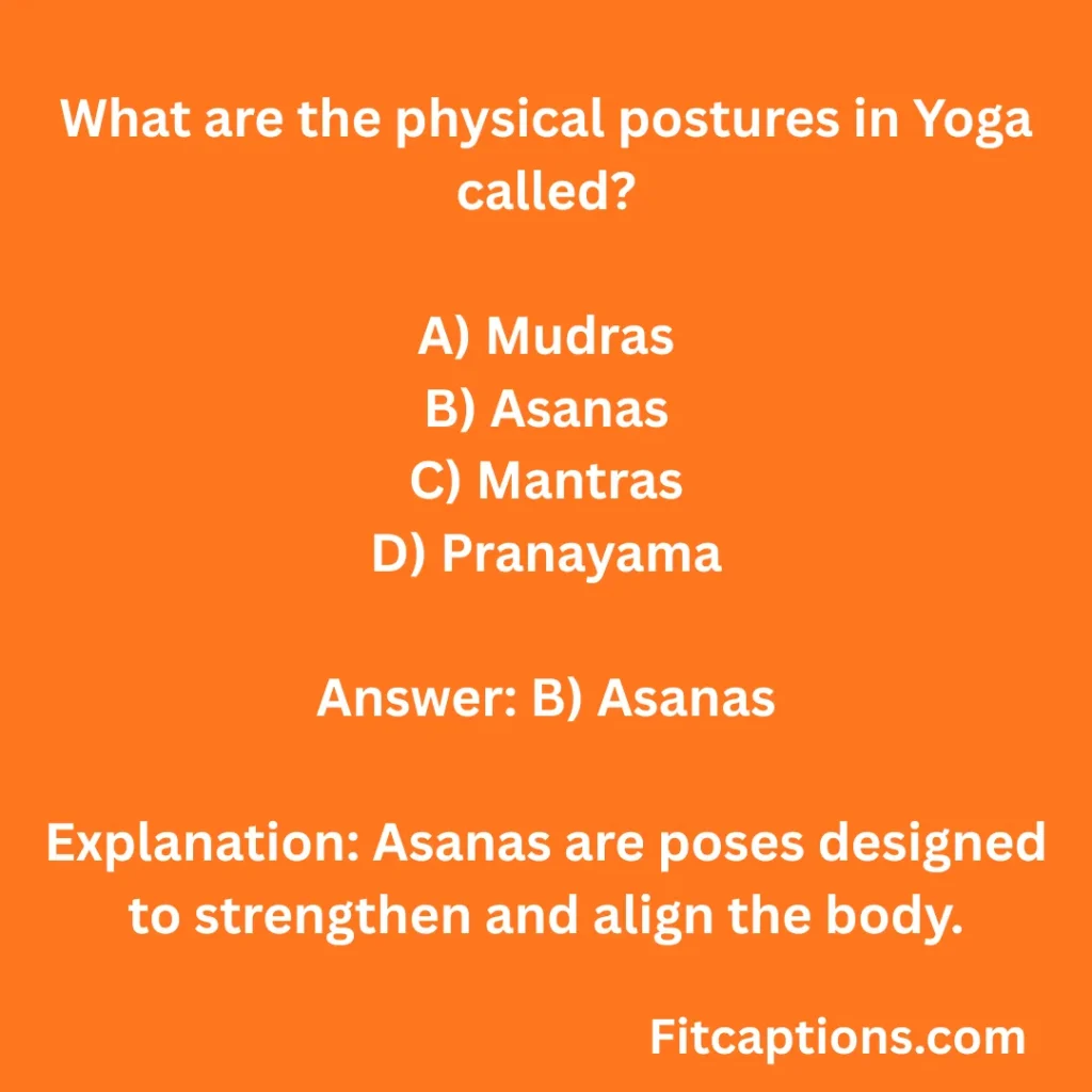 Yoga Quiz Questions and Answers