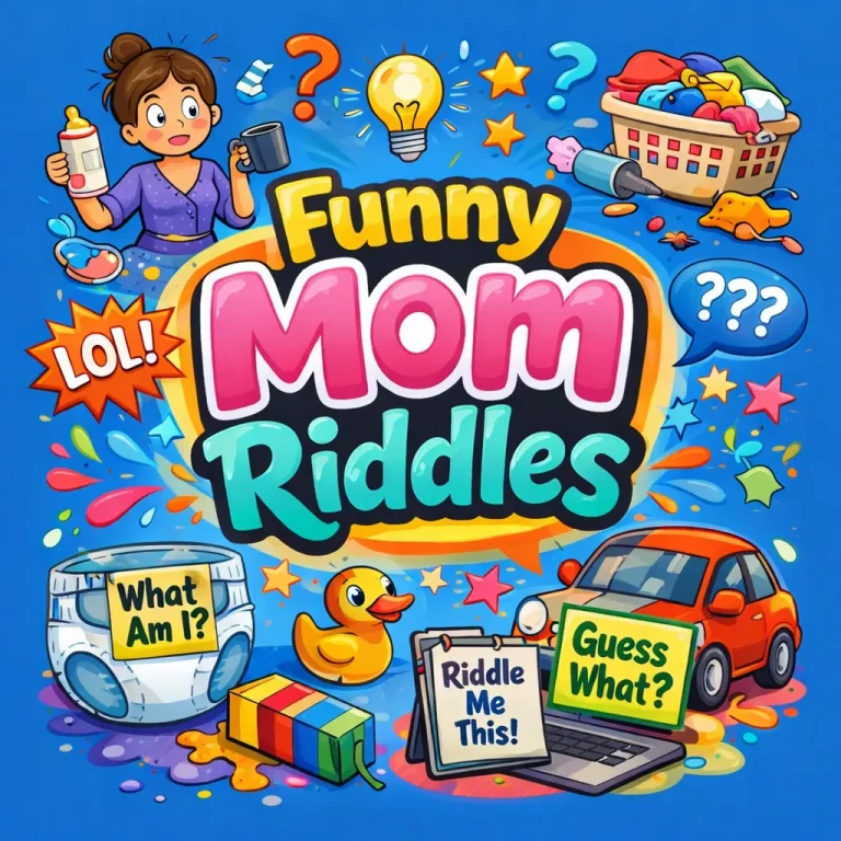 "Funny Mom Riddles"