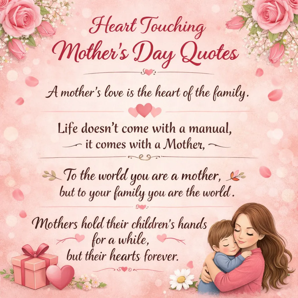 "Heart Touching Mother’s Day Quotes"