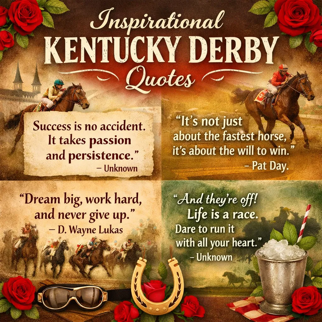'Inspirational Kentucky Derby Quotes"