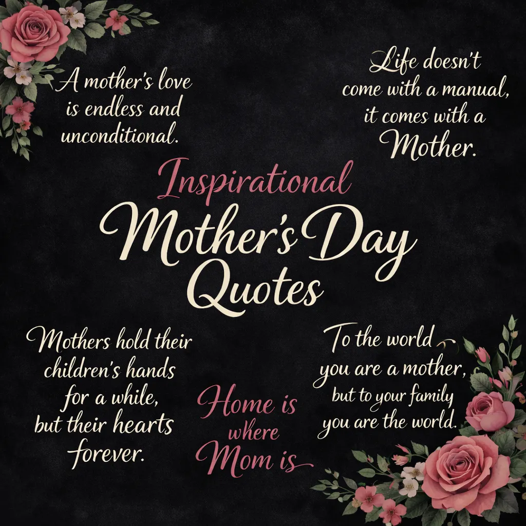 "Inspirational Mother’s Day Quotes"