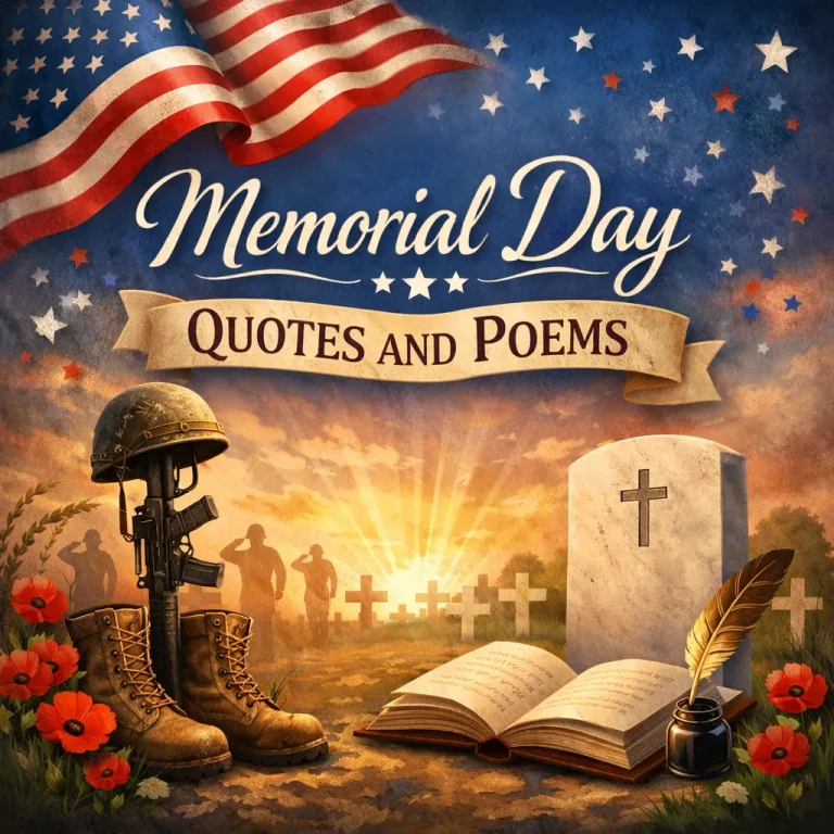 "Memorial Day Quotes And Poems"