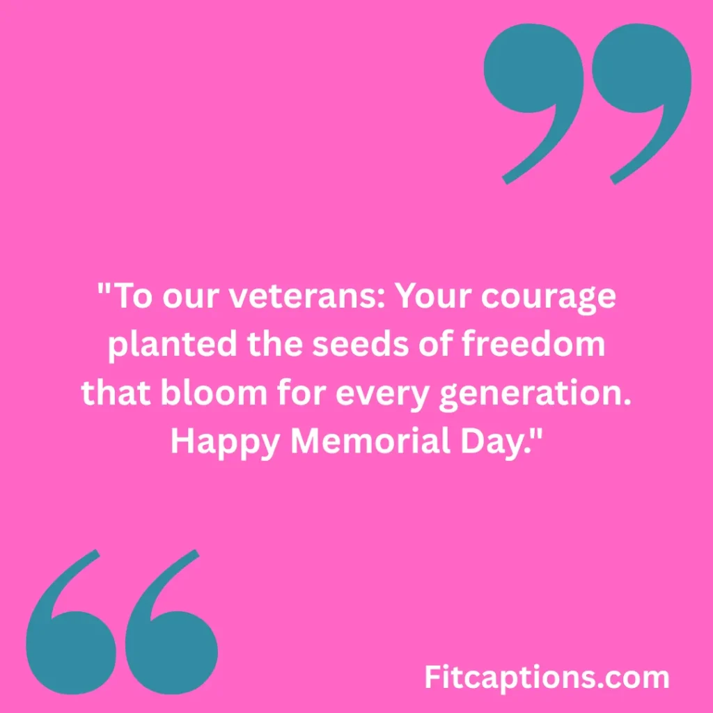 "Memorial Day Quotes For Veterans "