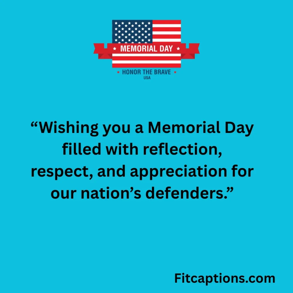  "Memorial Day Wishes From Business"