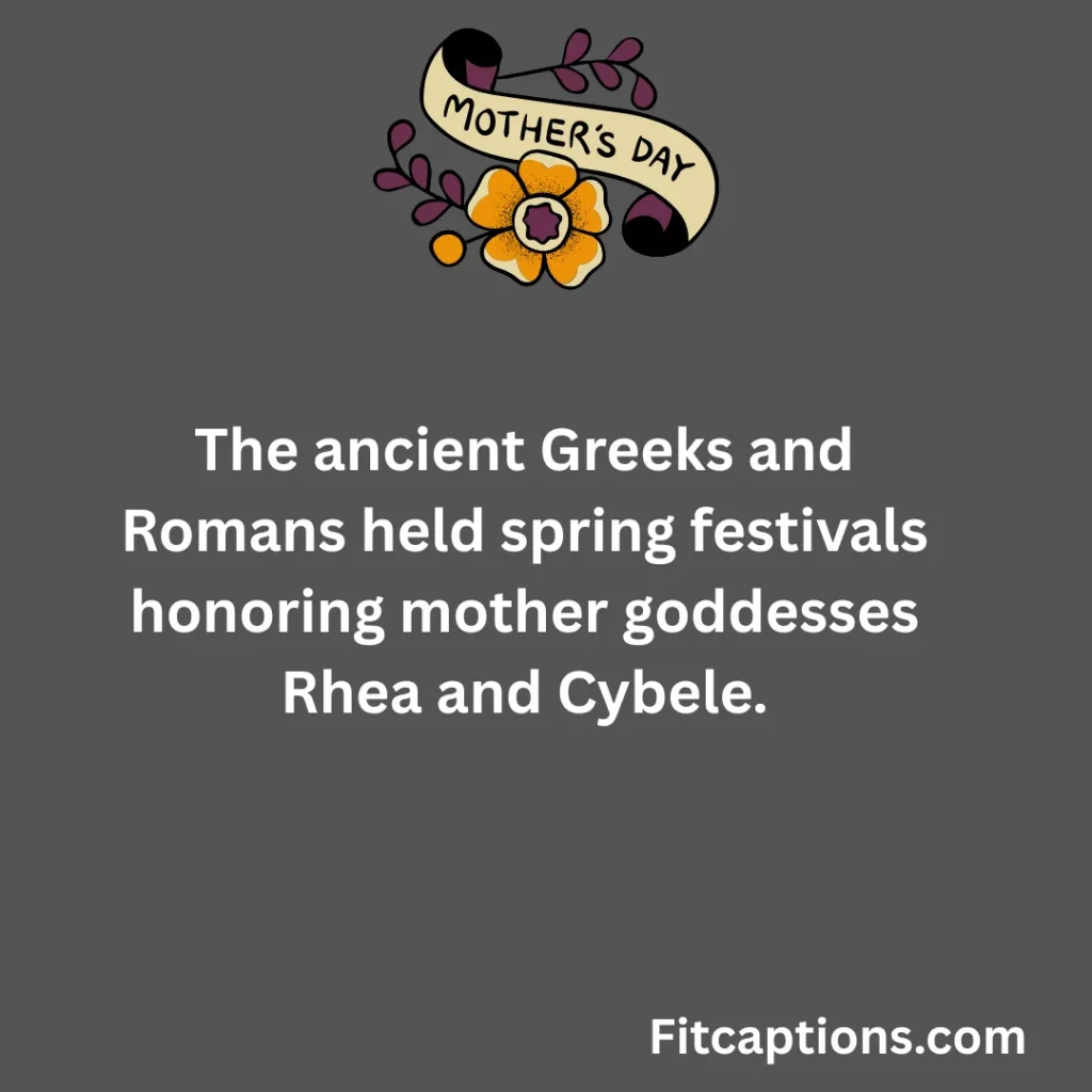 "Mother’s Day History Facts"