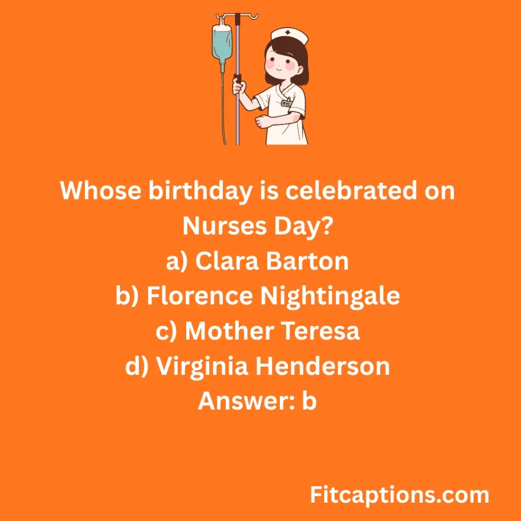 nurses Day Quiz Questions And Answers 2