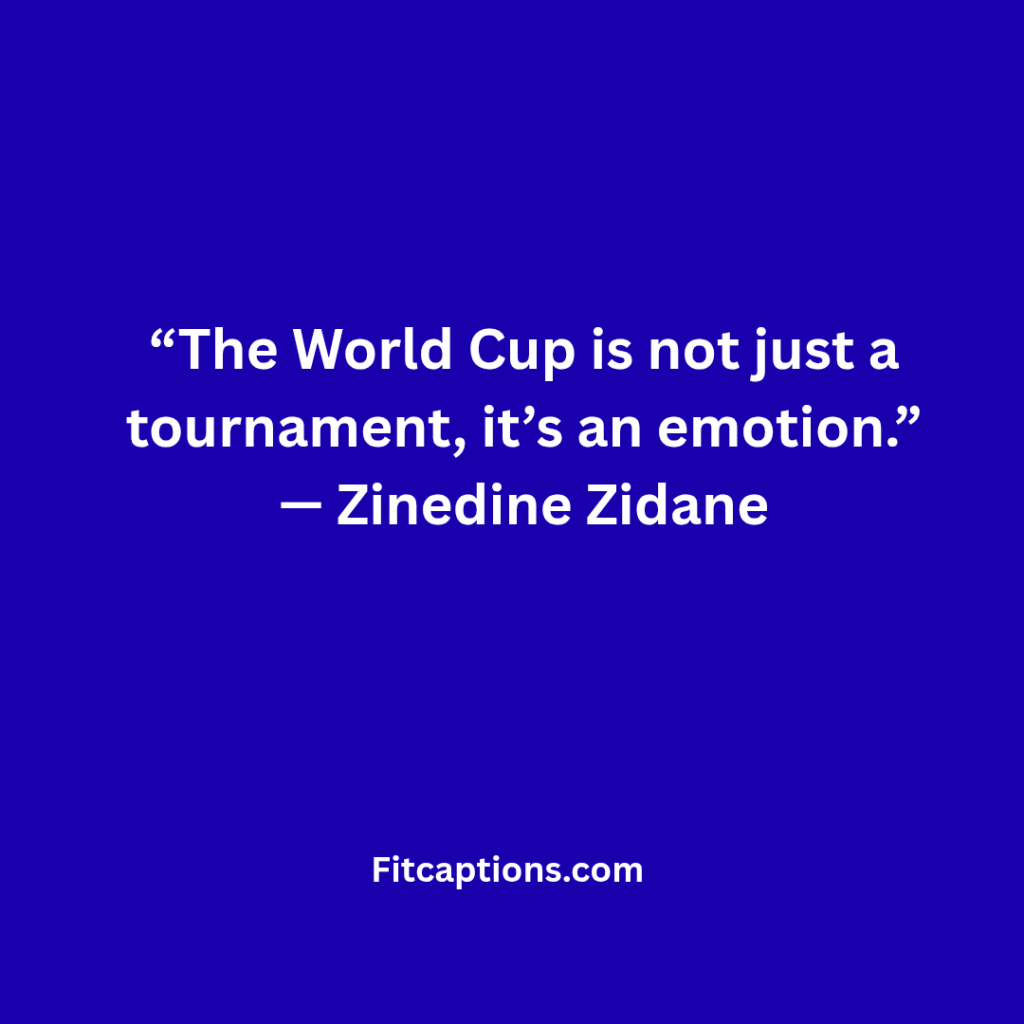 "WhatsApp DP World Cup Quotes"