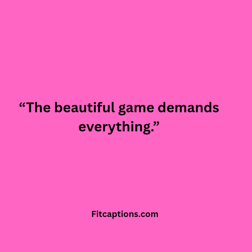 "Short Football Quotes"
