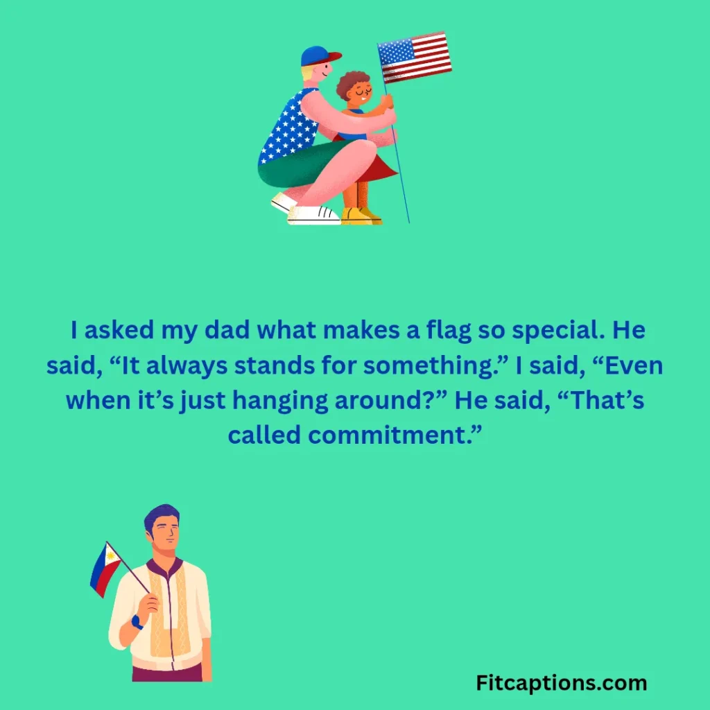 "Best Flag Day Dad Jokes "