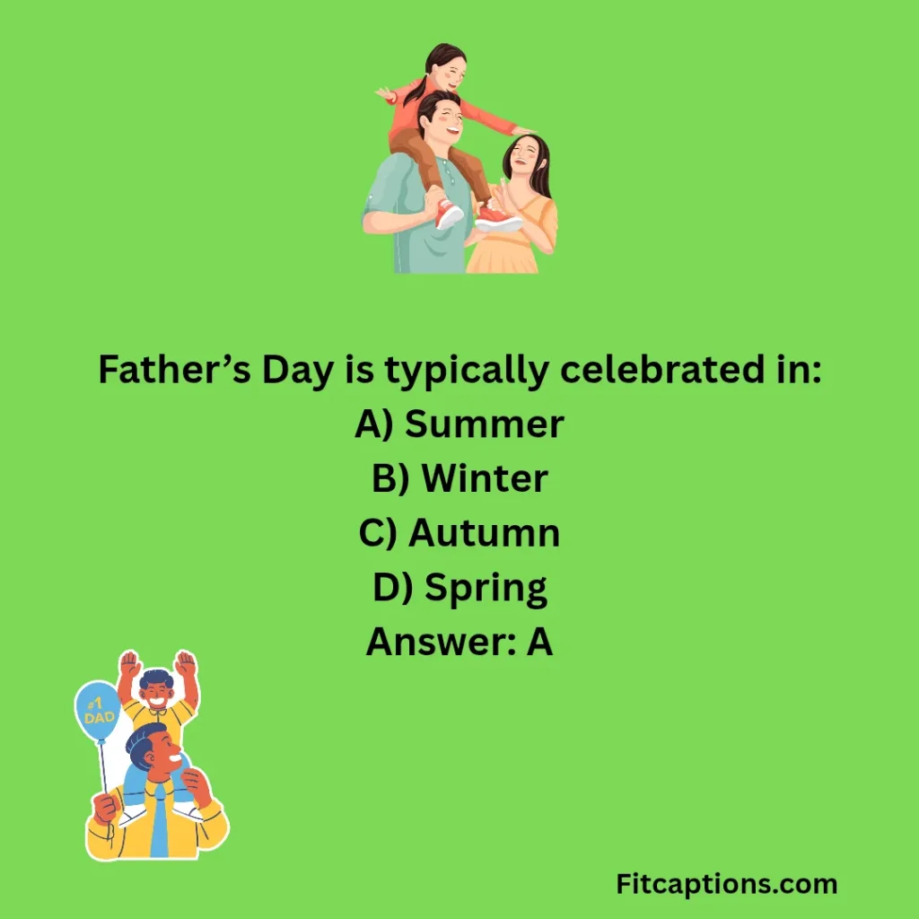 "Father’s Day Quiz Questions and Answers "