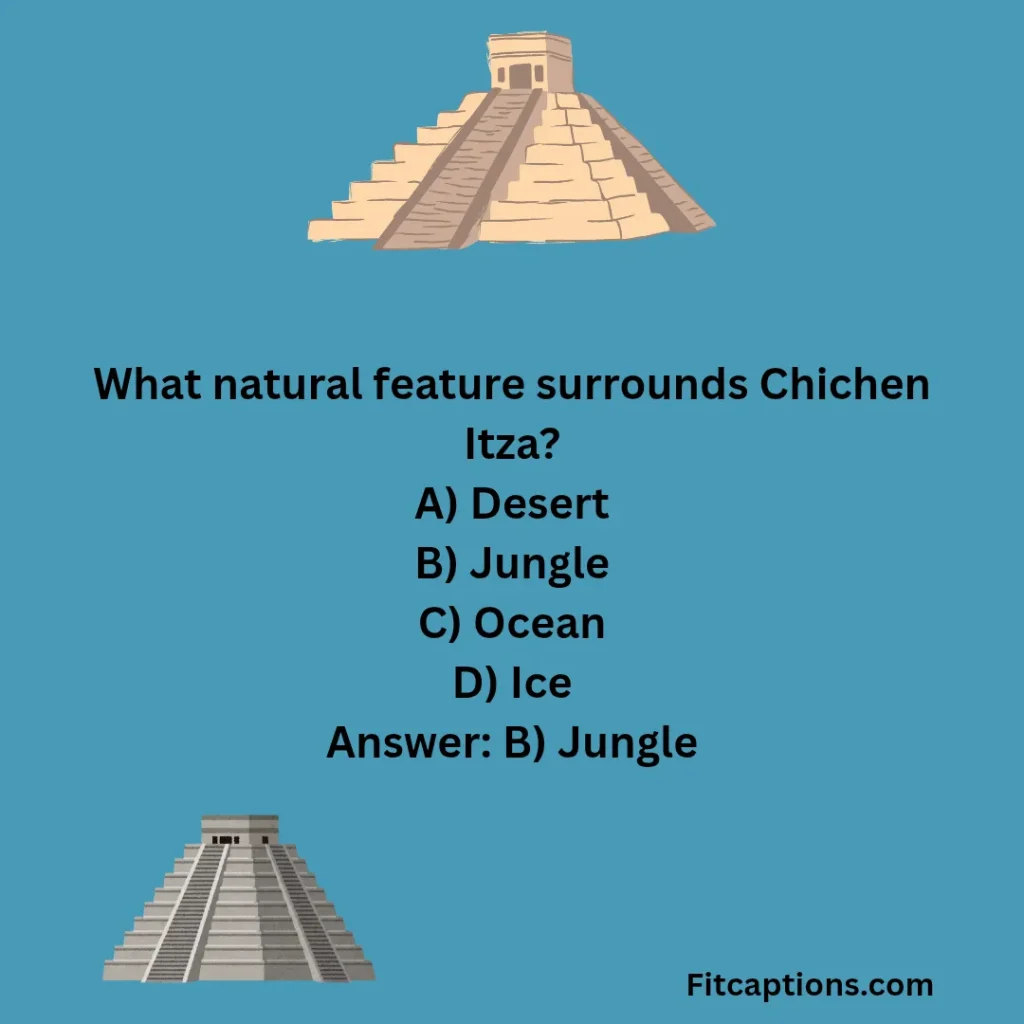 "Best Chichen Itza Quiz Questions and Answers"