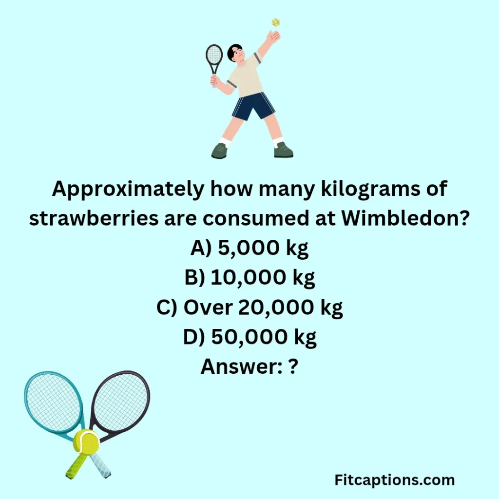 "Wimbledon Quiz Questions and Answers"