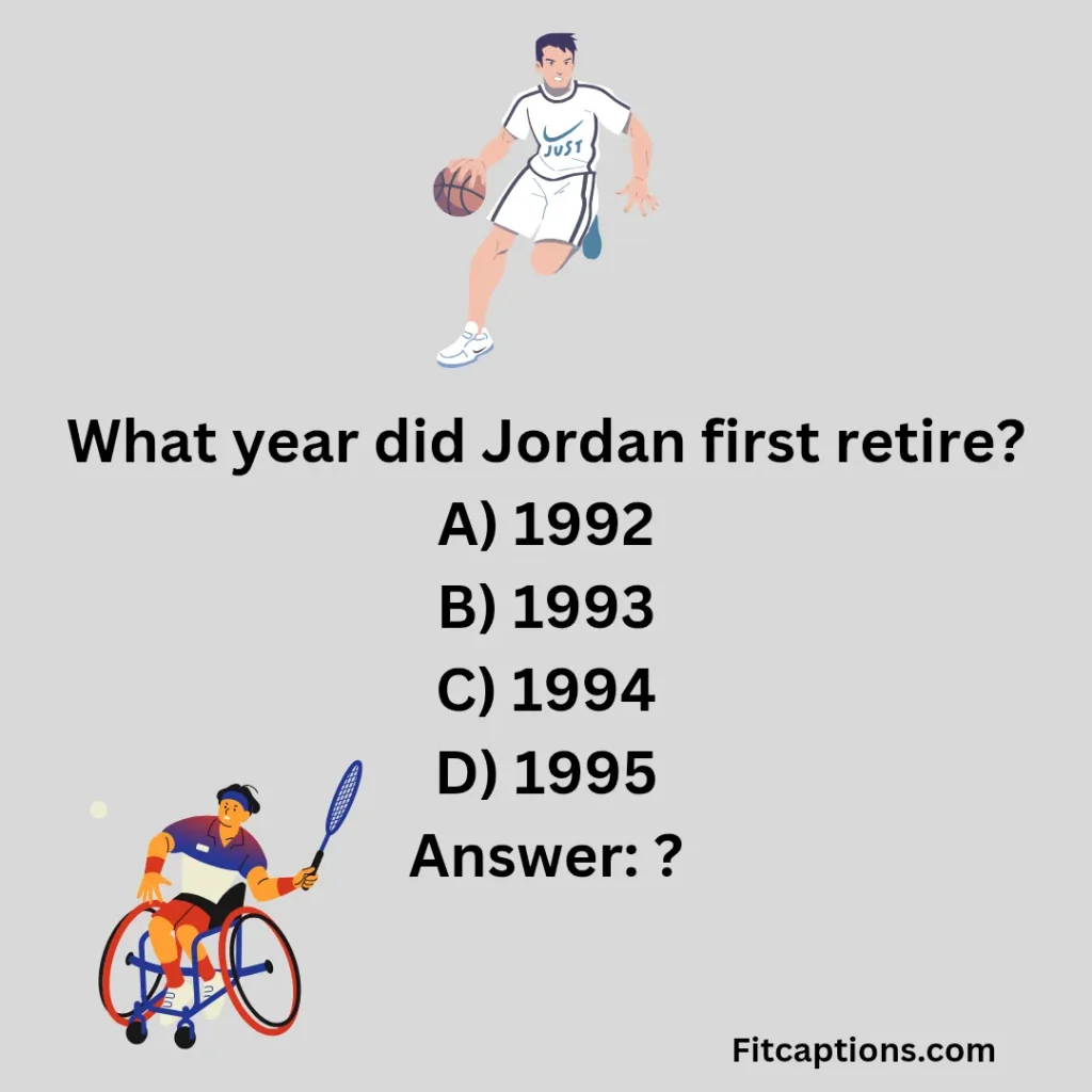 "Michael Jordan Quiz Questions and Answers"