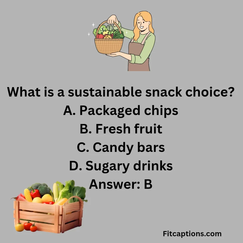 "Sustainable Food Trivia Questions and Answers "