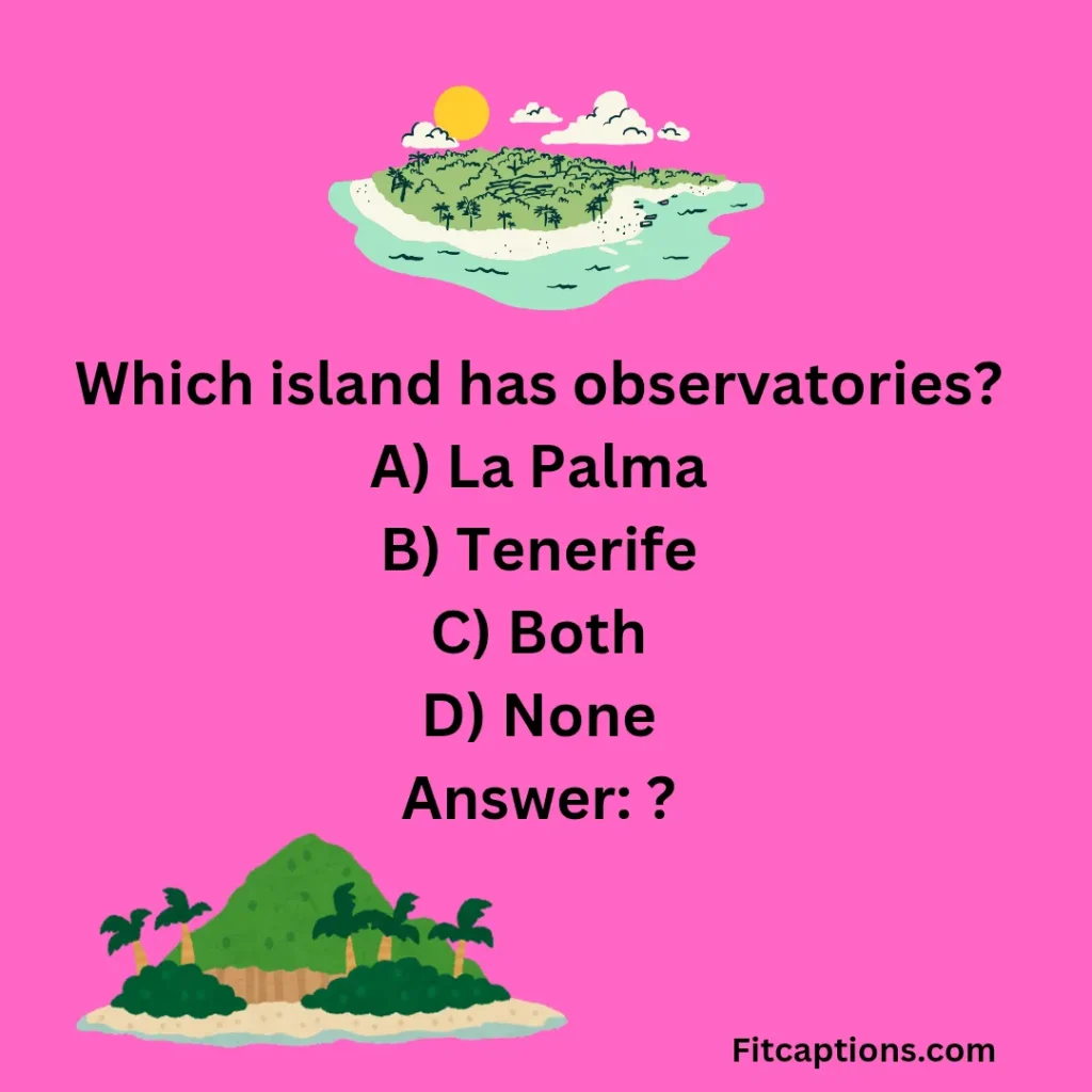 "Canary Islands Trivia Questions and Answers "
