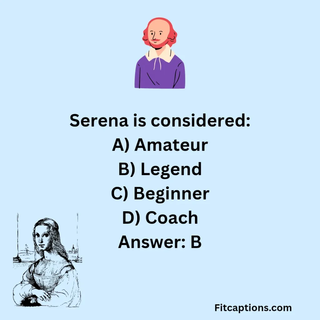 "Serena Williams Quiz Questions and Answers "