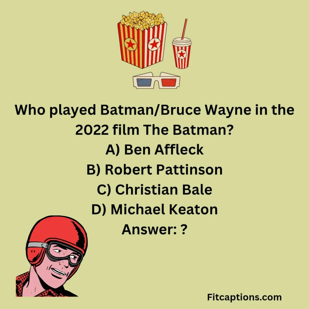 "DC Comics Movies Trivia Questions and Answers"