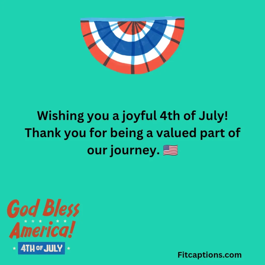"4th of July Messages for Customers"