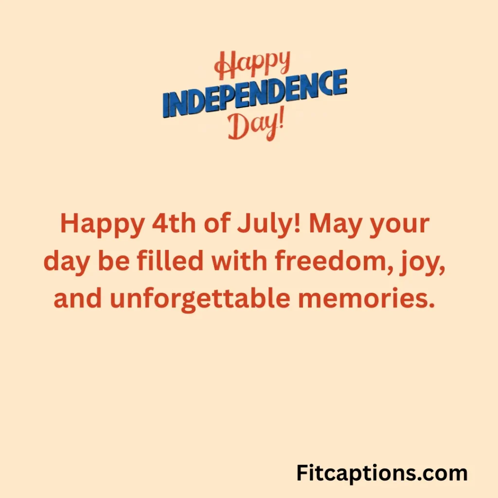 "4th of July Messages"