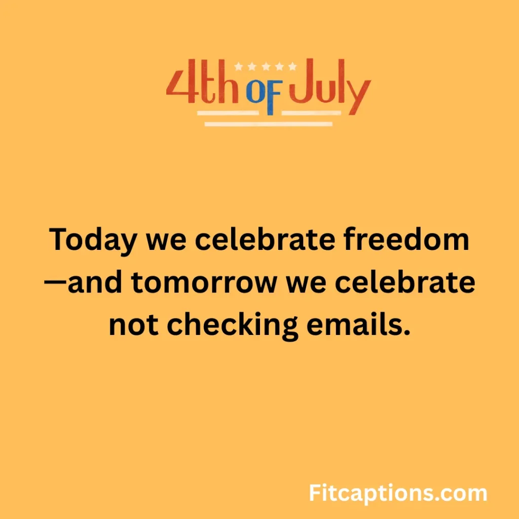 "4th of July Messages to Team"