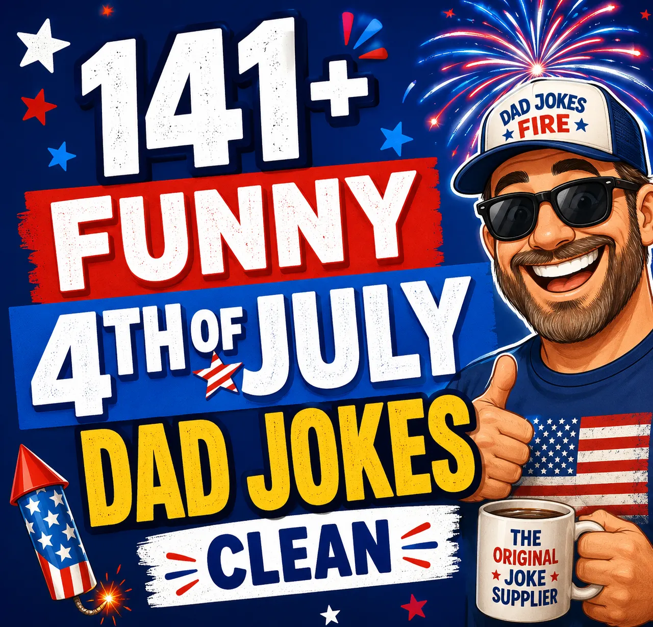 "Funny 4th of July Dad Jokes Clean"
