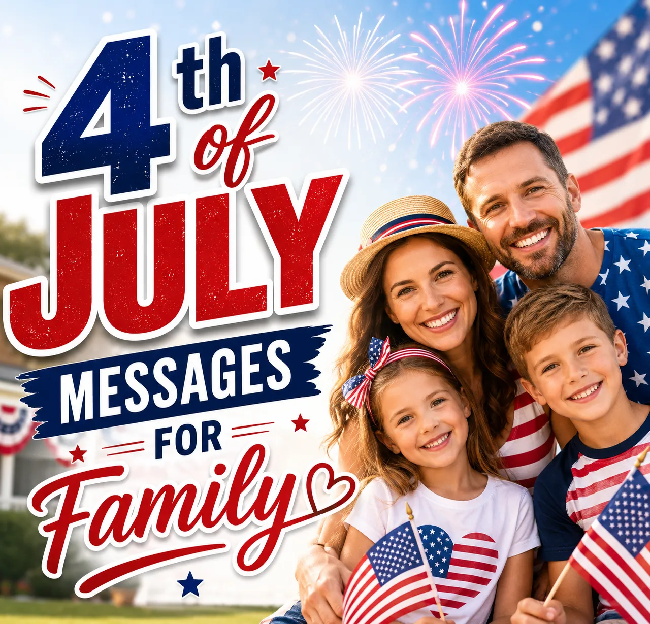 "Heartwarming 4th of July Messages for Family "