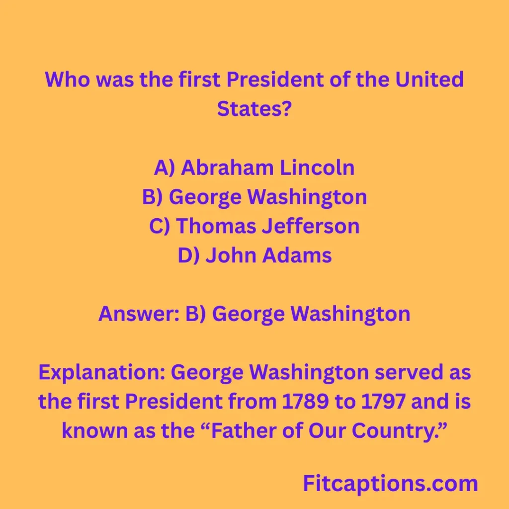 "Fun American Trivia Questions And Answers"