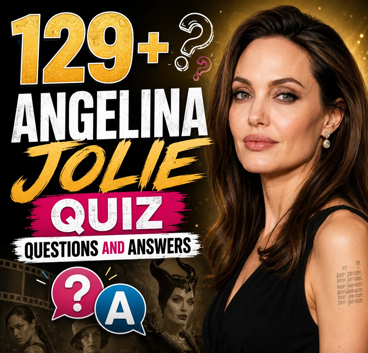 "Angelina Jolie Quiz Questions and Answers"