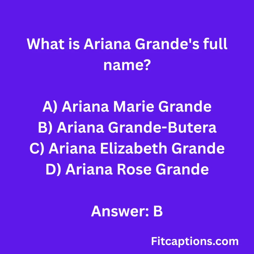 137+ Fun Ariana Grande Trivia Questions and Answers That Celebrate a Pop Icon (2026) "Fun Ariana Grande Trivia Questions and Answers"
