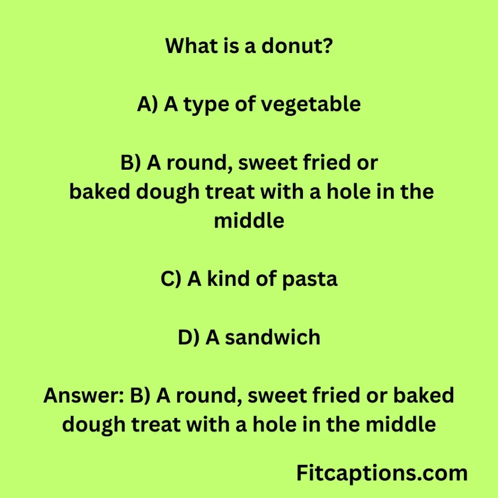 "Fun Bakery Quiz Questions and Answers"